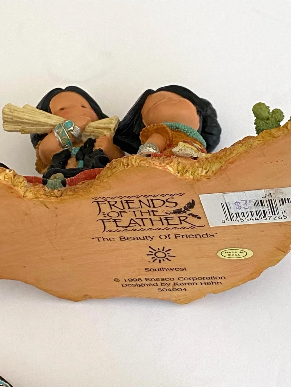 Enesco Vintage Friends of The Feather Figurines Native American Collection Lot